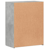 File Cabinet Concrete Grey 60x32x77.5 cm Engineered Wood 840768
