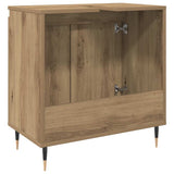 Bathroom Cabinet Artisan Oak 58x33x60 cm Engineered Wood 857215