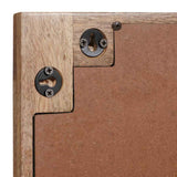 Bathroom Mirror Brown 50 x 2.5 x 70 cm Solid Mango Wood 4018075