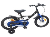 Kids Bike 16 Inches for 4-6 Years Old Black 42009629