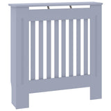 Radiator Cover Grey 78 x 19 x 81.5cm Engineered Wood 3403243