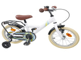 Kids Bike 14 Inches for 3-5 Years Old White 42009496