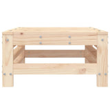 Garden Footstool Solid Wood Pine 825618