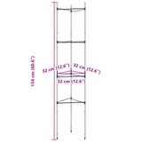 Tomato Cages 8 pcs 154 cm Steel and PP 3281493