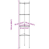 ZNTS Tomato Cages 4 pcs 154 cm Steel and PP 3281485