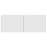 8 Piece TV Cabinet Set White Engineered Wood 3114414