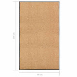 Doormat Washable Cream 90x150 cm 323467