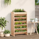 ZNTS Herb Planter 6-Tier 69x40x101.5 cm Solid Wood Pine 855053