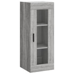 Highboard Grey Sonoma 34.5x34x180 cm Engineered Wood 3199383