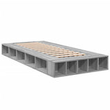 Bed Frame without Mattress Grey Sonoma 90x200 cm 3280522