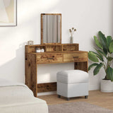 Dressing Table Old Wood 100 x 41 x 140 cm Engineered Wood 865152