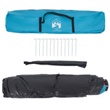 Camping Tent Cabin 4-Person Blue Quick Release 4004220