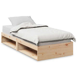 ZNTS Day Bed without Mattress 75x190 cm Solid Wood Pine 859250