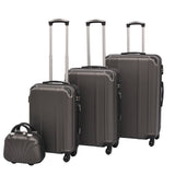 Four Piece Hardcase Trolley Set Anthracite 91195