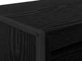 Tall Cabinets Black Oak 60 x 36 x 200 cm Engineered Wood 3403028