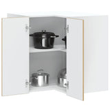 Kitchen Wall Corner Cabinet Kalmar Artisan Oak Engineered Wood 853626