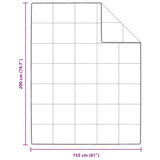 ZNTS Summer Duvet White 155 x 200 cm Down 42007629