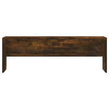 TV Cabinet Smoked Oak 120x40x40 cm Engineered Wood 835564