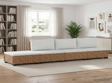 4 pcs Rattan Lounge Set with Cushions GENDT Natural Rattan 3429874