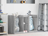 Golf Cabinet Plain Grey Sonoma 102 x 45 x 85.5 cm 899460