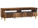 LED TV Cabinet Old Wood Engineered Wood 896773