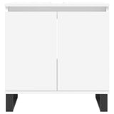 Bathroom Cabinet White 58x33x60 cm Engineered Wood 831588