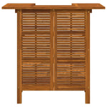 Bar Table 110x50x105 cm Solid Acacia Wood 44007
