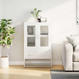 Highboard White 68x39x111.5 cm Steel 853367