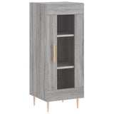 ZNTS Sideboard Grey Sonoma 34.5x34x90 cm Engineered Wood 828786