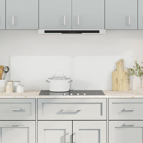Kitchen Backsplashes 2 pcs Transparent 70x40 cm Tempered Glass 3315789