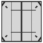 ZNTS 5 Piece Garden Dining Set Anthracite Metal Mesh 3211819