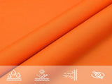 Sunshade Sail Oxford Fabric Rectangular 4x6 m Orange 135712
