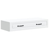 Wall-Mounted Side Table Wall-mounted White 87.5 x 34.5 x 17 cm 899345