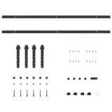 Sliding Cabinet Door Kit 200 cm Carbon Steel 4009667