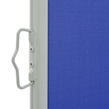 Patio Retractable Side Awning 120x300 cm Blue 48344