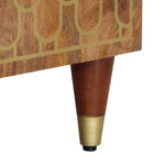 Bathroom Sink Cabinet 62x33x58 cm Solid Wood Mango 358303