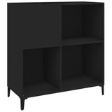 Record Cabinet Black Engineered wood, metal Record Cabinet 831998
