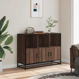 Sideboard Brown Oak 100x35x76 cm Engineered Wood 849033