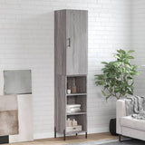 Highboard Grey Sonoma 34,5x34x180 cm Engineered Wood 3198991