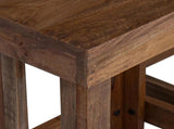 Plant Stand 2 pcs Brown 70 x 11 x 27 cm Mahogany Wood 42012383