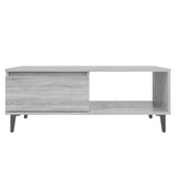 Coffee Table Grey Sonoma 90x60x35 cm Engineered Wood 813174