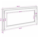 Basement Window RISOR 120 x 55 cm PVC and Glass 42047937