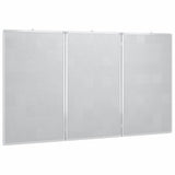 Magnetic Whiteboard Foldable 120x80x1.7 cm Aluminium 4005358