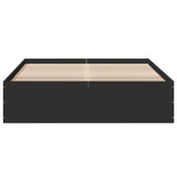 Bed Frame without Mattress Black 120x190 cm Small Double 3281043