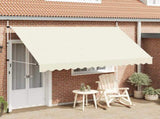 143697 Manual Retractable Awning 350 cm Cream