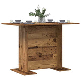 Dining Table Old Wood 110 x 60 x 75 cm Engineered Wood 863164