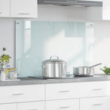 Kitchen Backsplash Milk 100 x 60 cm Tempered Glass 42018019
