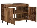 Bathroom Vanity Unit Old Wood 60 x 35 x 60 cm Engineered Wood 889403