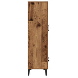 Highboard Old Wood 70x31x115 cm Engineered Wood 856924