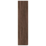 Highboard Brown Oak 80x42.5x185 cm Engineered Wood 3281440
